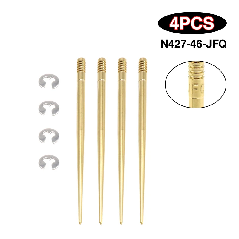 Alconstar For KEIHIN Jet Needle N427-46-JFN/JFQ/JJD/JJE/JJF/JJG/JJJ With Genuine Keihin Clip For Needle 0403-802-1000 (018-033)