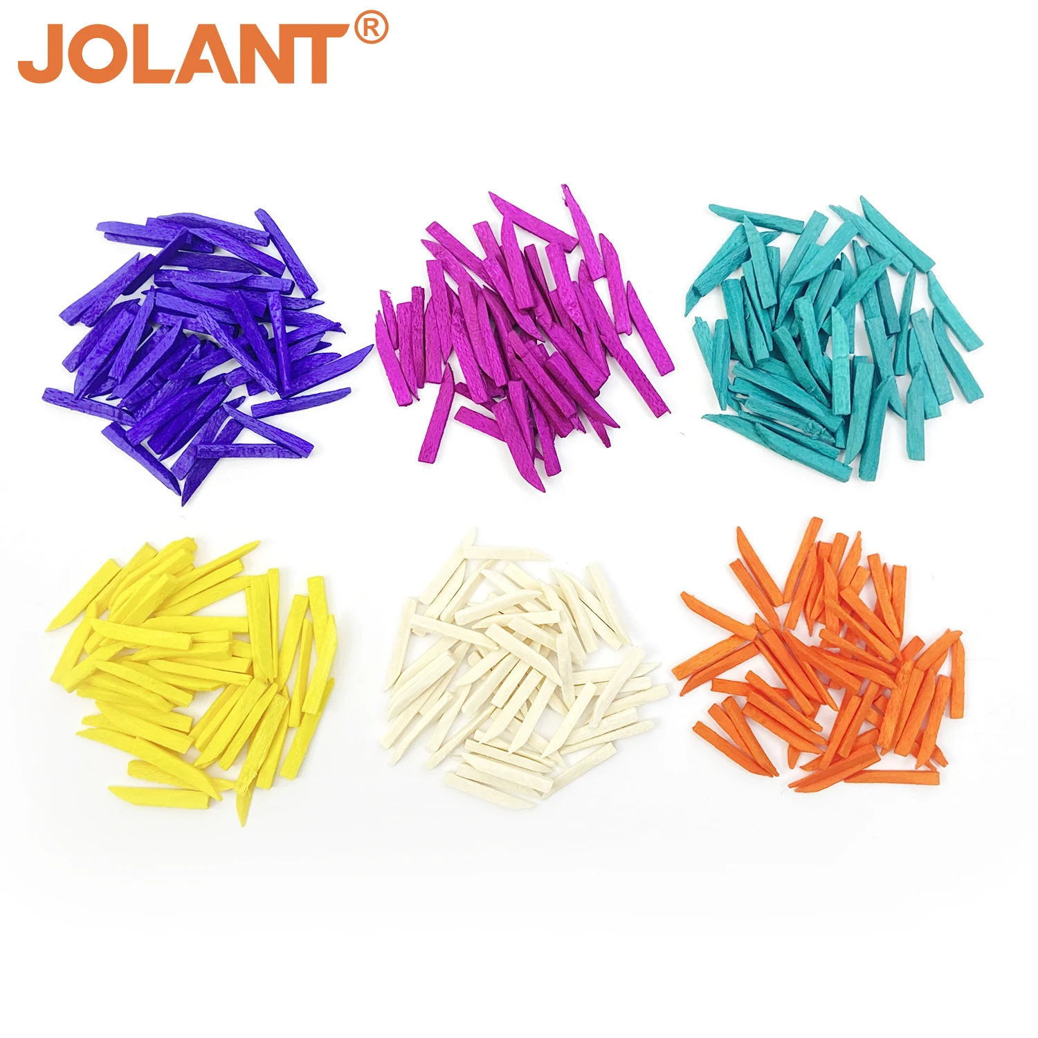 50pcs/Box JOLANT Dental Wooden Wedges Interdental Contoured Dental Wedges Nonexpansion With Water Maple Wooden Wedges Dentistry