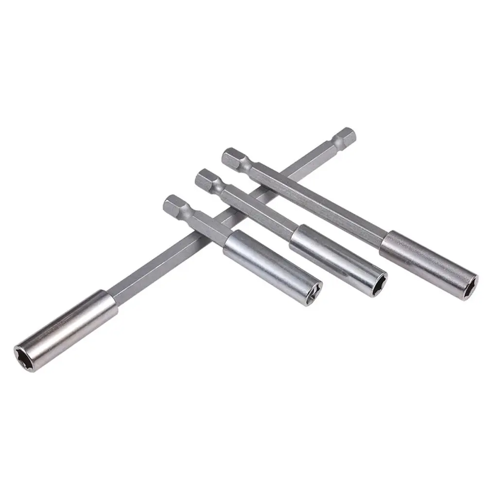 Connect Quick Release For Screw Bit Screwdriver Power Tools Rod Socket Hex Shank Drill Bit Holder Extender