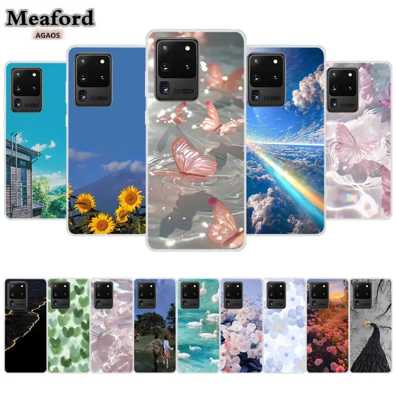 Чехол для телефона Samsung Galaxy S20, ультрамягкий силиконовый чехол для телефона Samsung S20 LTE Plus FE, защитный чехол