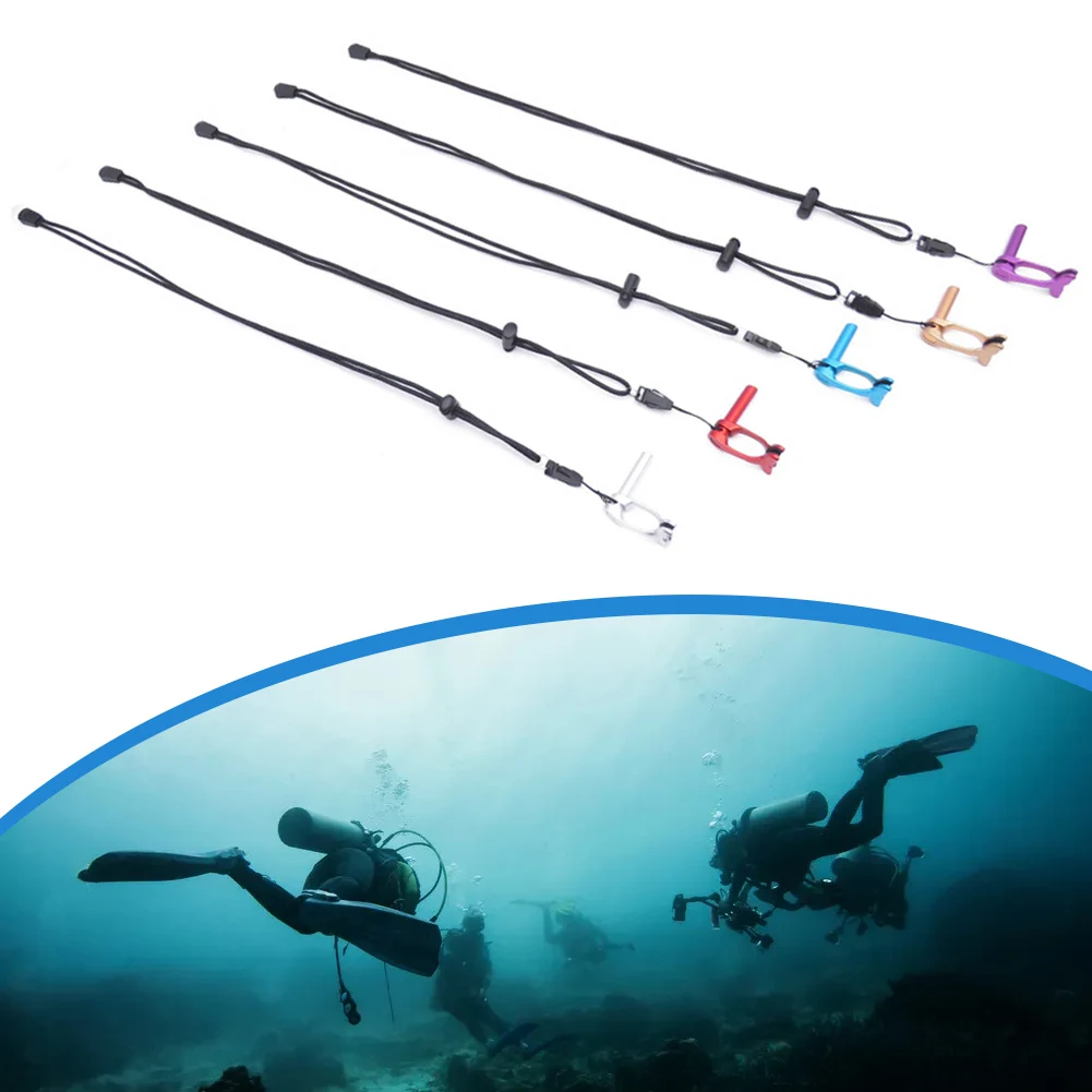 

Diving Nose Clip With Lanyard Adjustable Diving Nose Clip For Freediving Swimming Ear Pressure Balance Clip Diving Accessories