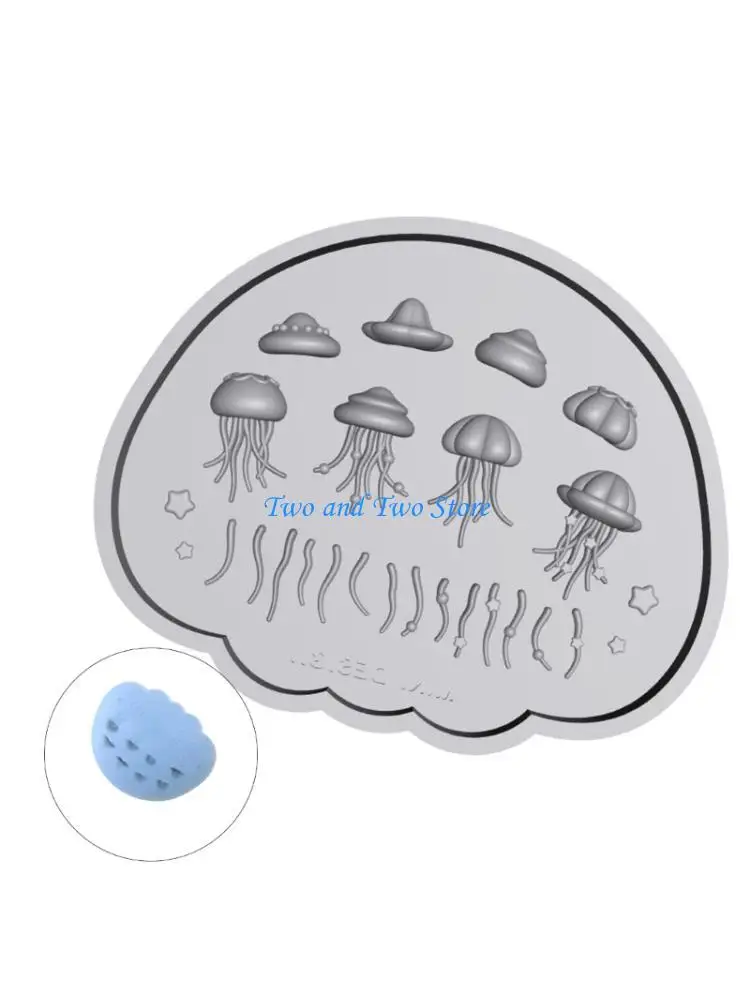 HX6F Flexible Safe Silicone Mold For Handcrafted Charm Jewelry Components