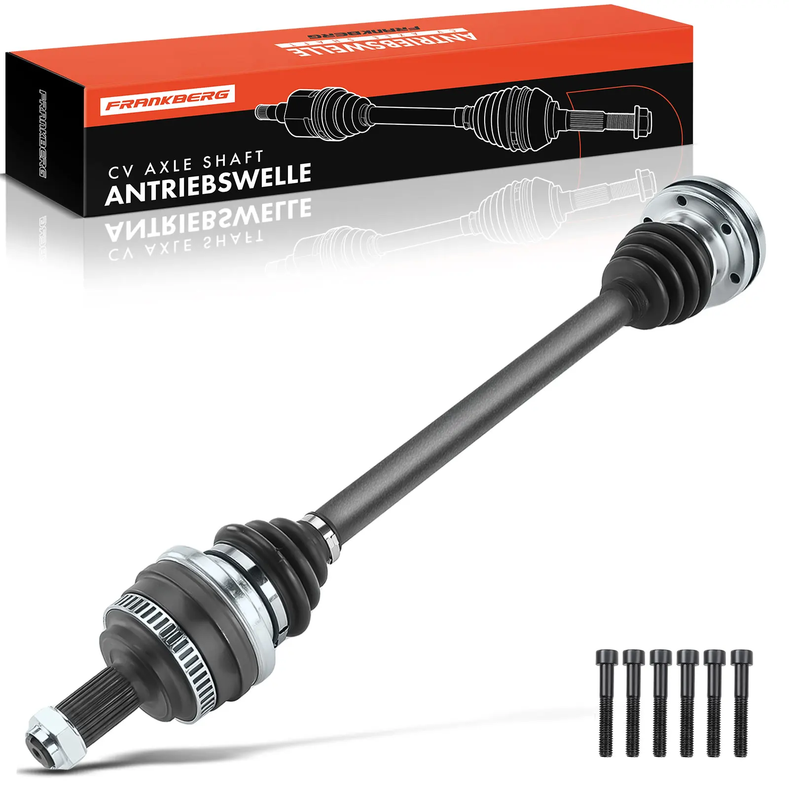 Frankberg 1x Aandrijfas Achteras Links of Rechts voor BMW 3 Serie E36 E46 Z4 E85 1990-2007 VKJC1157 VKJC1059 33211229392