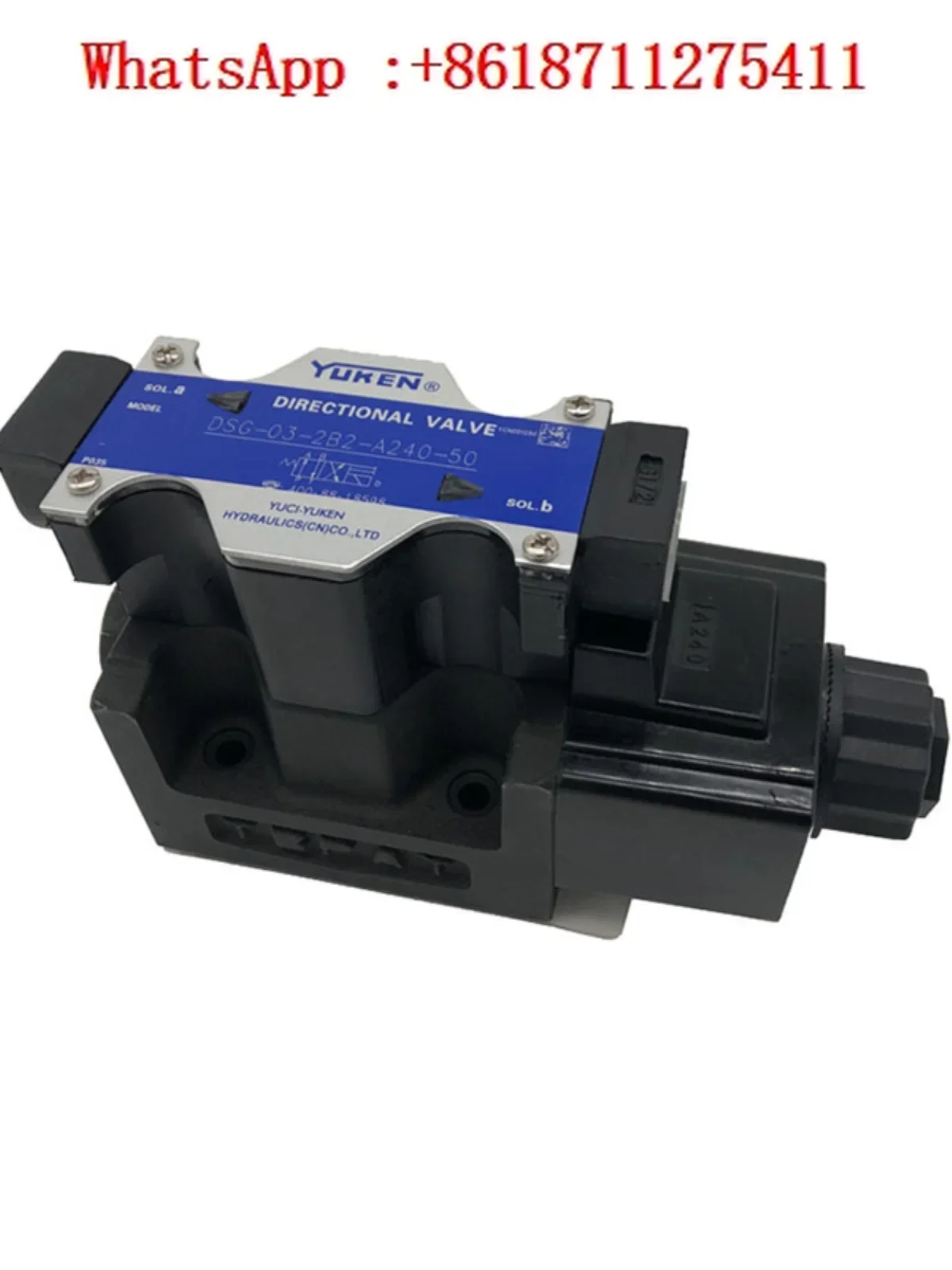 

YUKEN oil research series solenoid reversing oil valve DSG-03-2B2/2B3/2B8-D24/A240 junction box