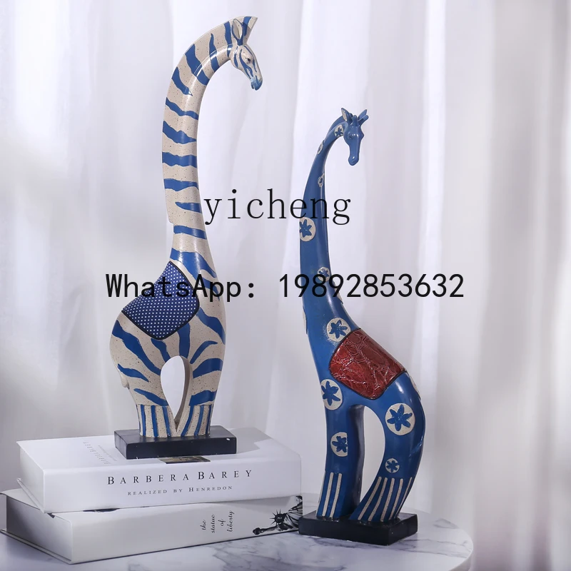 

X6 Декоративная подставка для телевизора в гостиную, современный минималистичный дизайн, из смолы