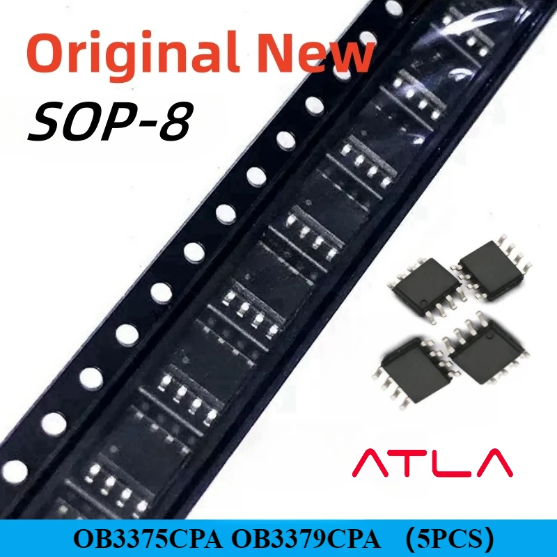 

(5piece)100% New OB3375CPA OB3379CPA OB3375 OB3379 Sop-8 Chipset