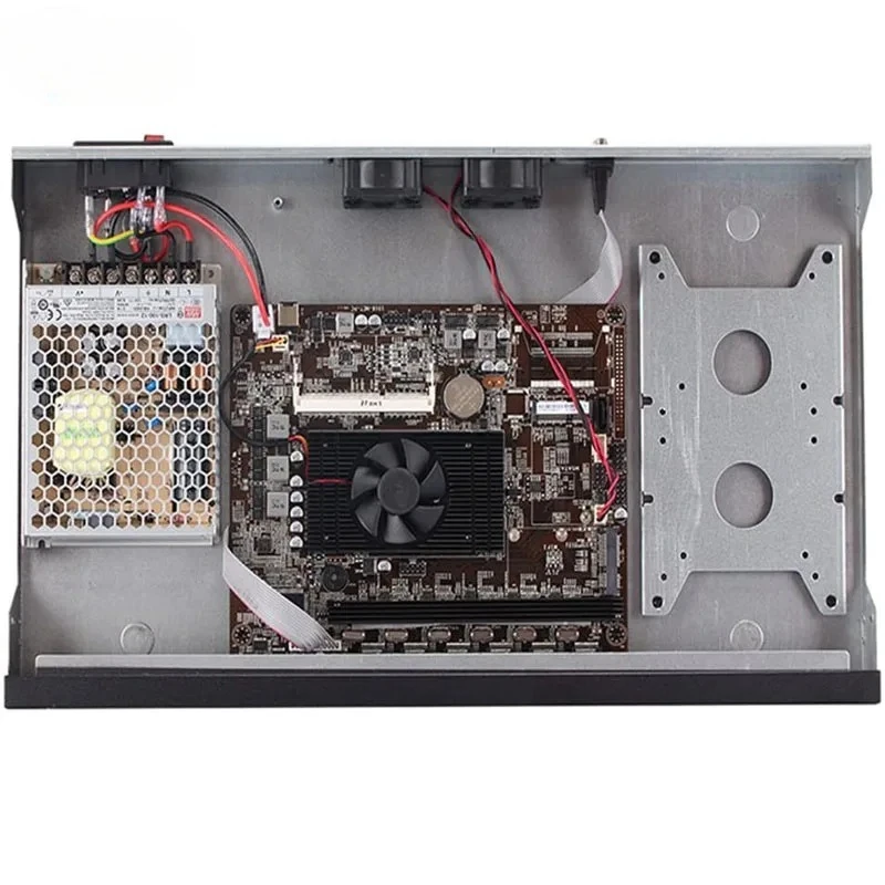 ไฟร์วอลล์ Partaker pfSense 1U ใช้ Intel Celeron N5105 พร้อมเราเตอร์ 6 พอร์ต Intel i226-V 2.5G LAN รองรับ 2xDDR4 มินิพีซี 2xUSB VGA COM รองรับ OPNsense และ ESXi