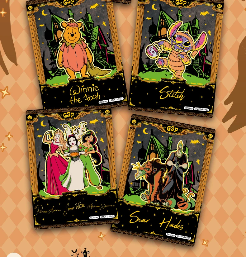 Genuine Disney Card Magic Secret Realm Series Halloween Card