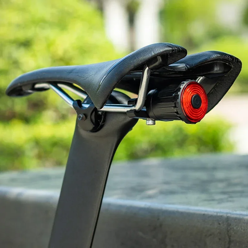 Bicycle Warning Rear Light USB Charging Safety Cycling Lamp Bike Tail Light Double Bracket