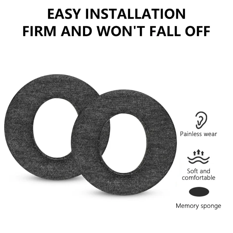 1ペアの快適な耳クッションソフトイヤホンカバーP5パルスのための保護イヤパド3D交換用イヤフ