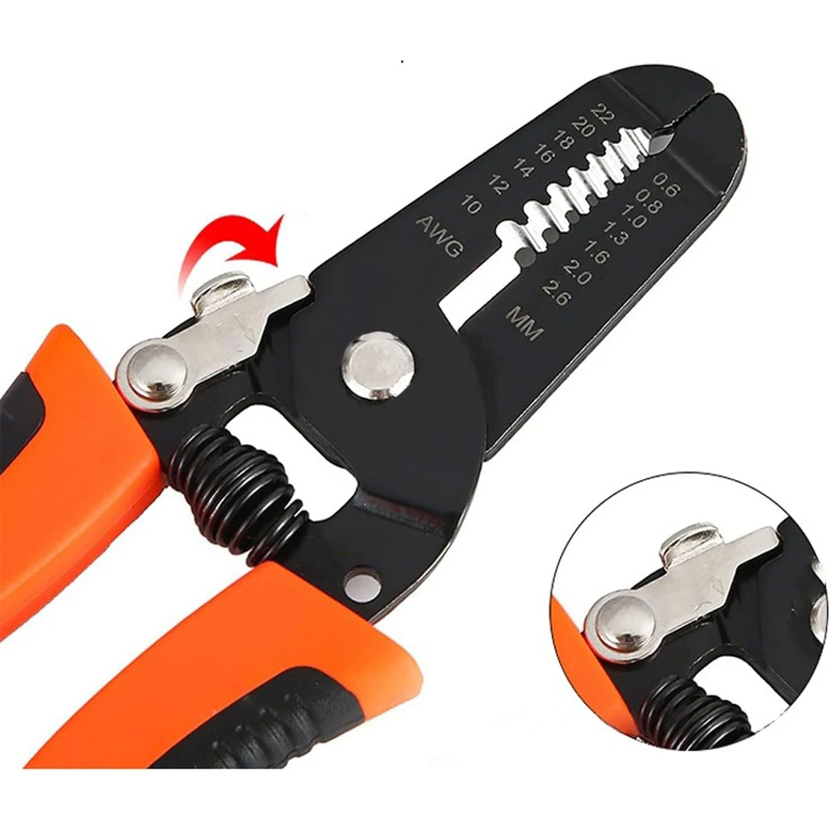 Multi-Functional Electrician Wire Stripper & Crimper Tool - Perfect For Peeling & Network Cabling