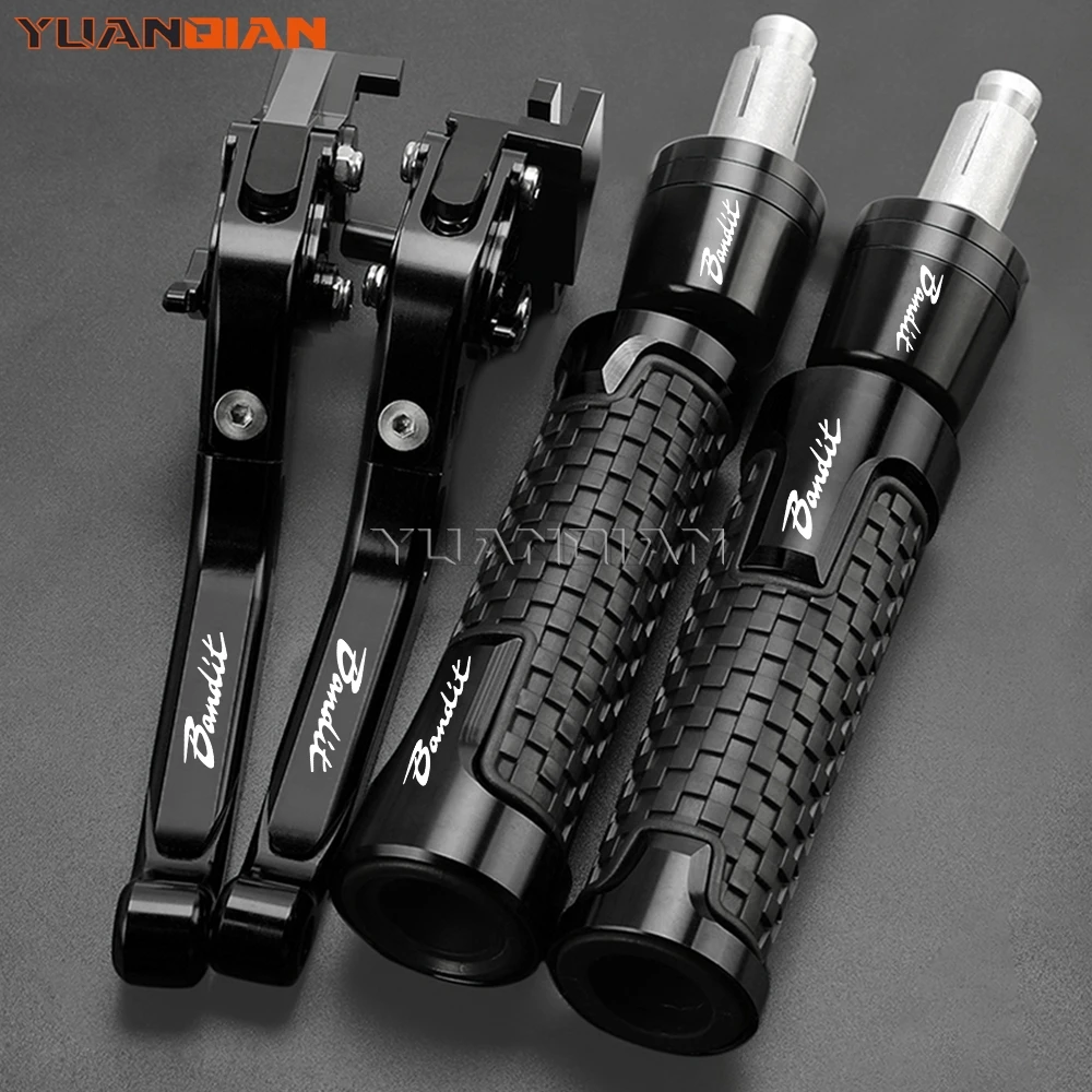 For Suzuki GSF 1200 Bandit GSF1200 2001 2002 2003 2004 2005 2006 Motorcycle Accessories Brake Clutch Levers Handlebar Grips Ends