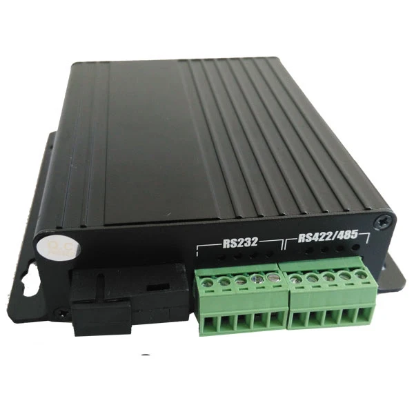 Media Converter Industrial RS232 RS422 RS485 Serial to Fiber Optic Modem