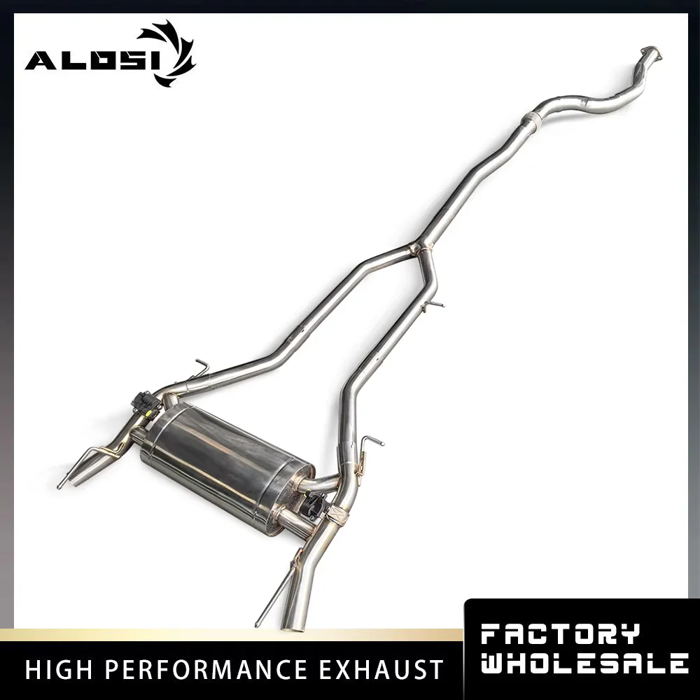 Intelligent Valve cat Back Exhaust For Cadillac CT5 2.0T 2019-2023 High Performance Exhaust Modification Perfect Installation