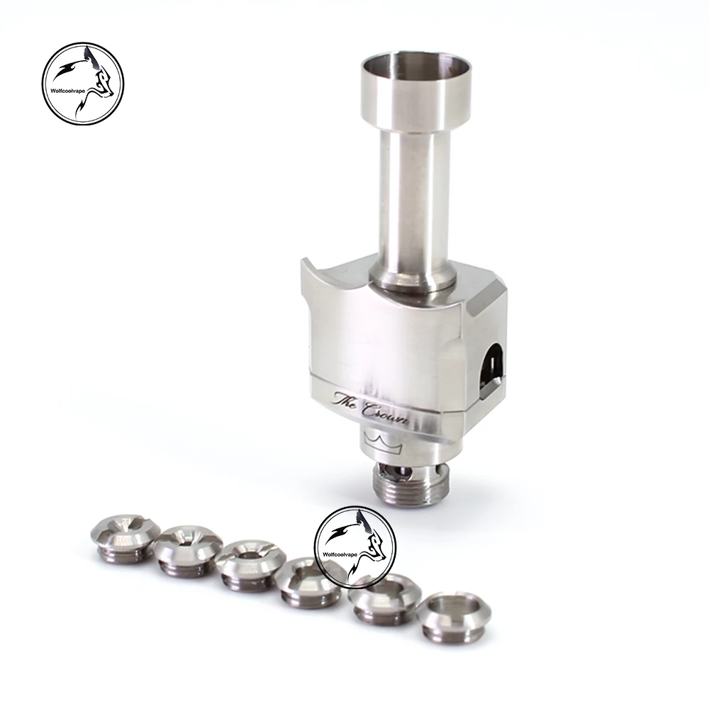 جسر Wolfcoolvape Monarchy Mobb TC Style RBA لخزان البليت / BB / Boro 7 قطع دبابيس هوائية 1.0، 1.5، 2.0، 2.5، 3.0، 3.5، 4.0 مم #3