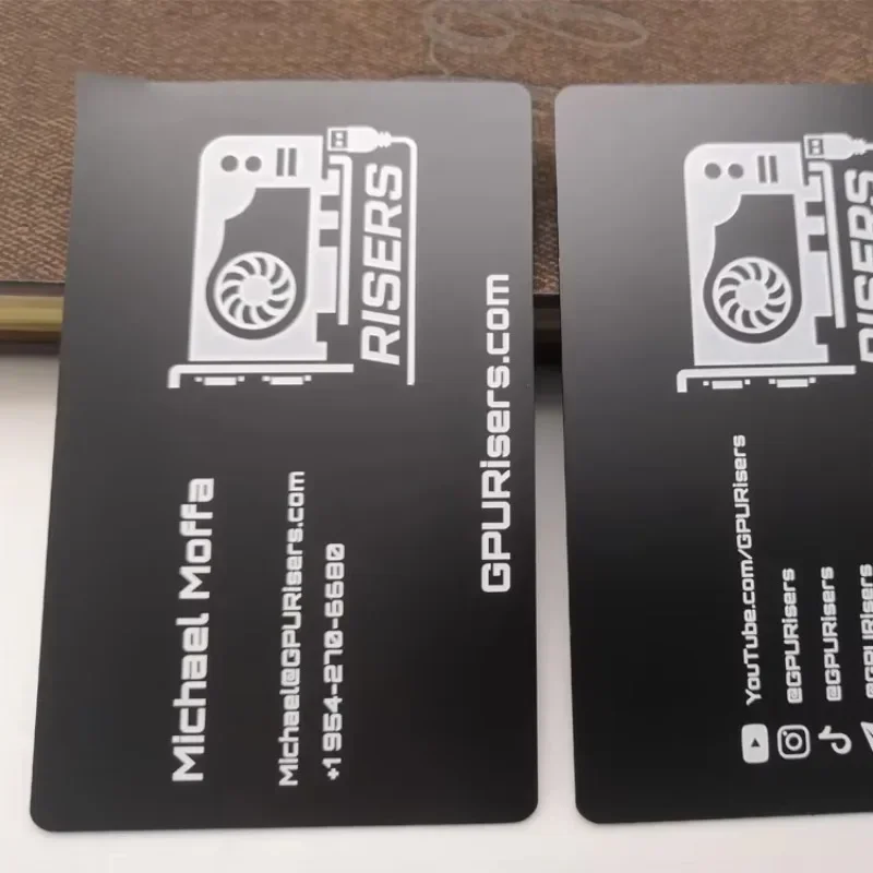 

Custom Highly Efficient Fast Reading Smart Metal Matte Black Business Hotel Vip Nfc Card Metal Blank Business Card