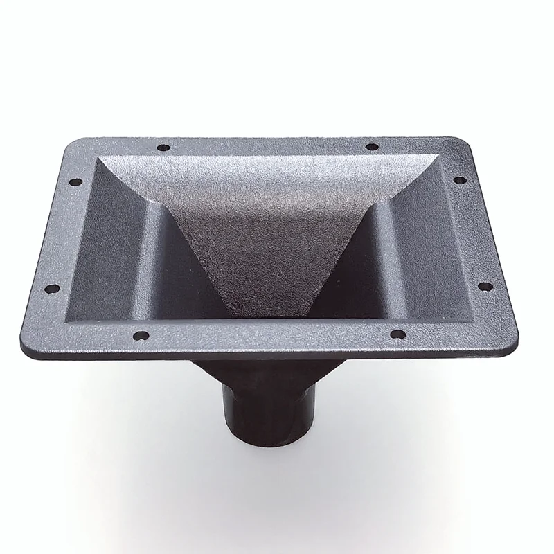 MW Audio Professional Driver Horn, quadratischer/rechteckiger Kunststoff für Bühne/Karaoke, 1" Throat mit Gewinde, Größe 195x155x114mm – Detail 7