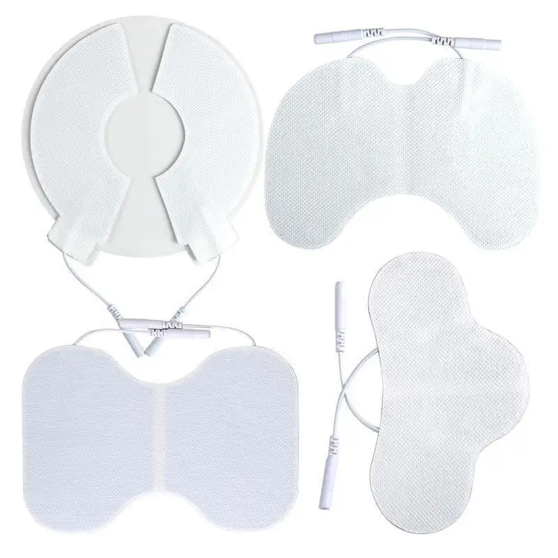 1 Stück Elektrodenfolie für Gesicht, Brust, Taille, Knie, Schultern, Körpermassage-Pads für TENS-Akupunktur-Massagegerät, Entspannungszubehör – Detail 1
