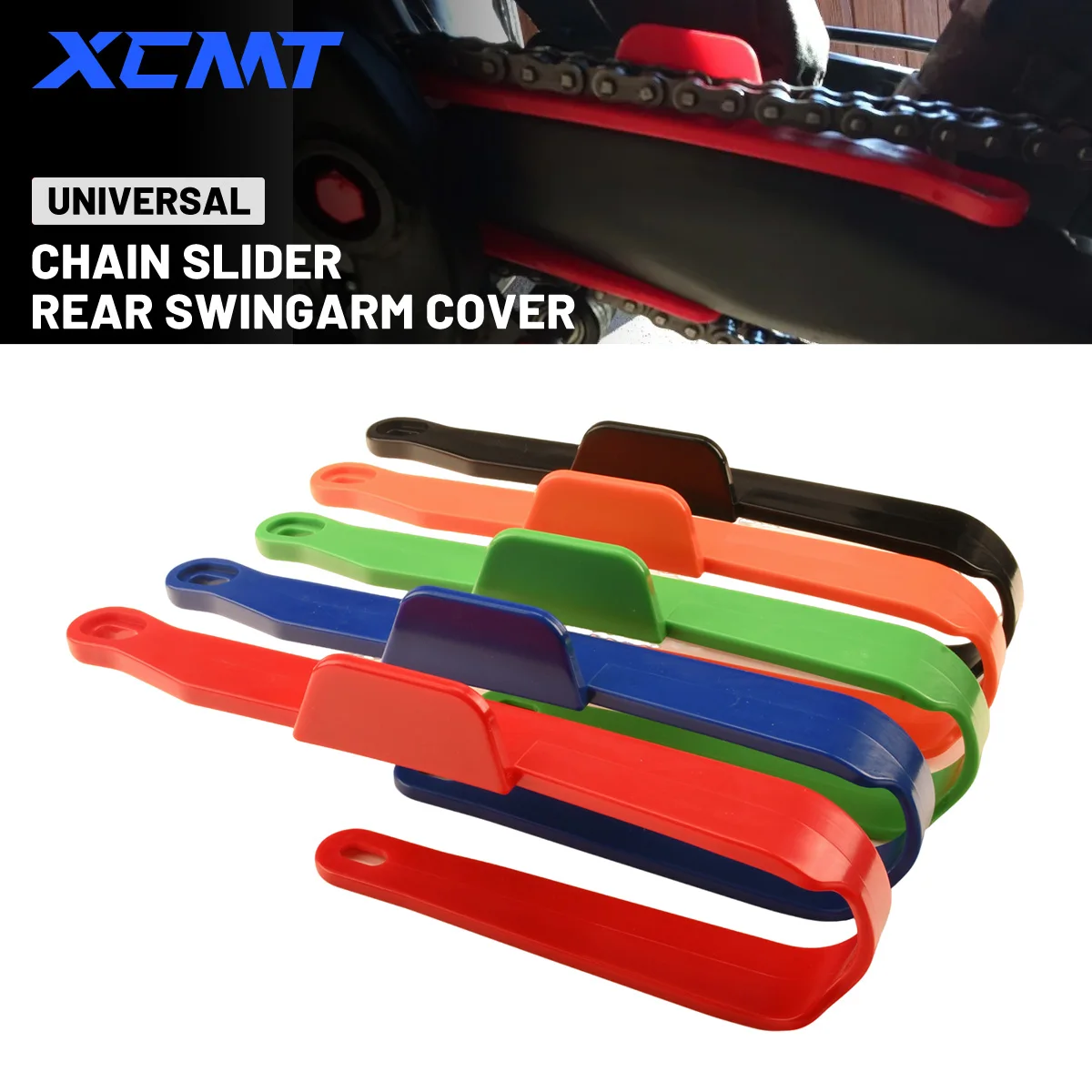 AliExpress XCMT Motorcycle Chain Slider Rear Swingarm Cover Chain Protection Guard Guide For Kayo BSE CRF70 110-160cc Pit Dirt Bike Racing BBR