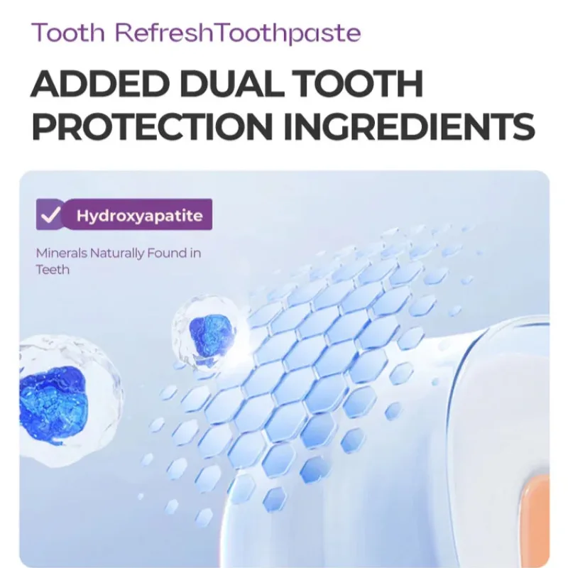 Daily Gentle Toothpaste for Teeth Whitening – Enamel Friendly, Gum Health & Stain-Free Oral Care Routine