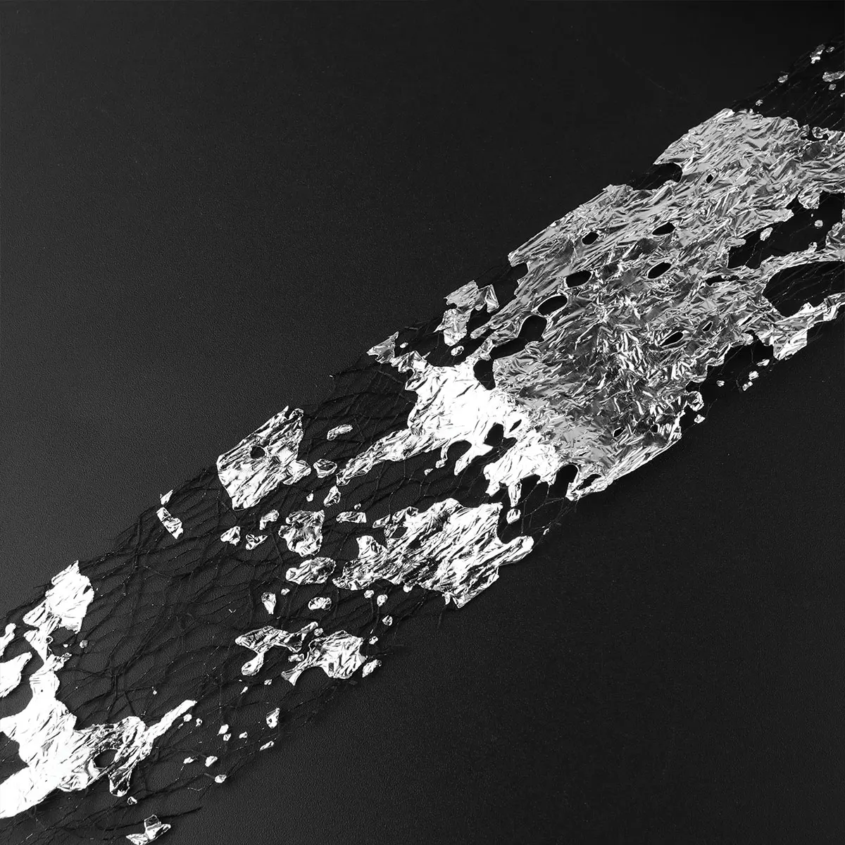 

Gold Silver Foil Mesh Nail Stickers Manicure Decal for Unique Nail Art Party Holiday Carnival Use Manicure Mesh Line