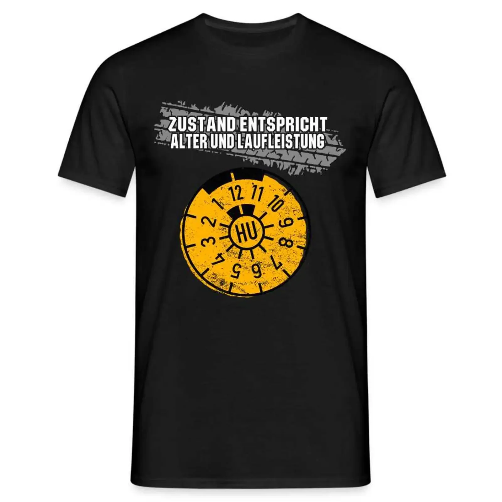 Mechanic T Shirt TÜV Condition corresponds to age Funny  vintage Washed Comfortable Top For Everyday Wear Slightly fashion