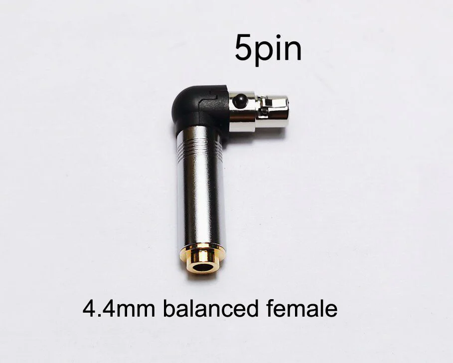 1PC 2.5mm/3.5mm/4.4mm/XLR 4Pin Balanced Female to Mini 5 Pin XLR For KANN CUBE Player Adapter Connector