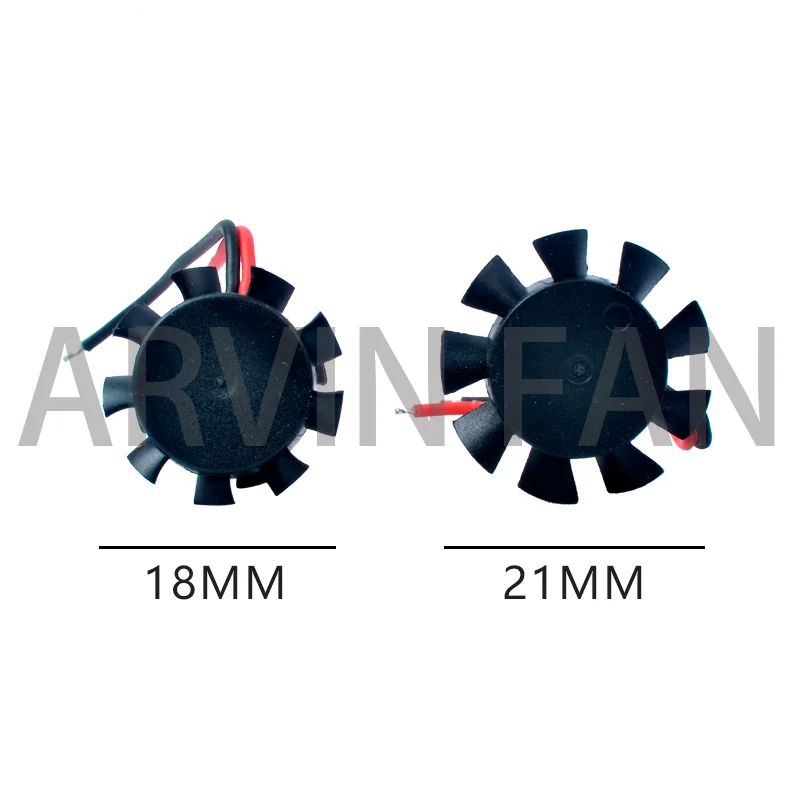 

Original DC9V 12V Diameter 18mm 21mm Miniature Fan Blade Cooling Fan Suitable For Automotive LED Lights