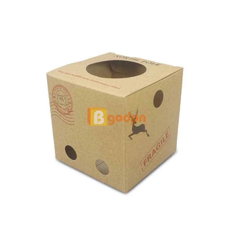 عيد الميلاد قزم دمية صندوق وصول شحن الدعائم قزم صندوق توصيل دمية ملحق للطفل هدية