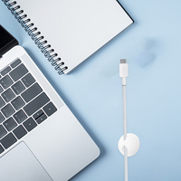 8Pcs Cable Management Cord Clips Adhesive Wire Organizer Holder for USB Desk Office Car Cord Keeper Wire Organizer