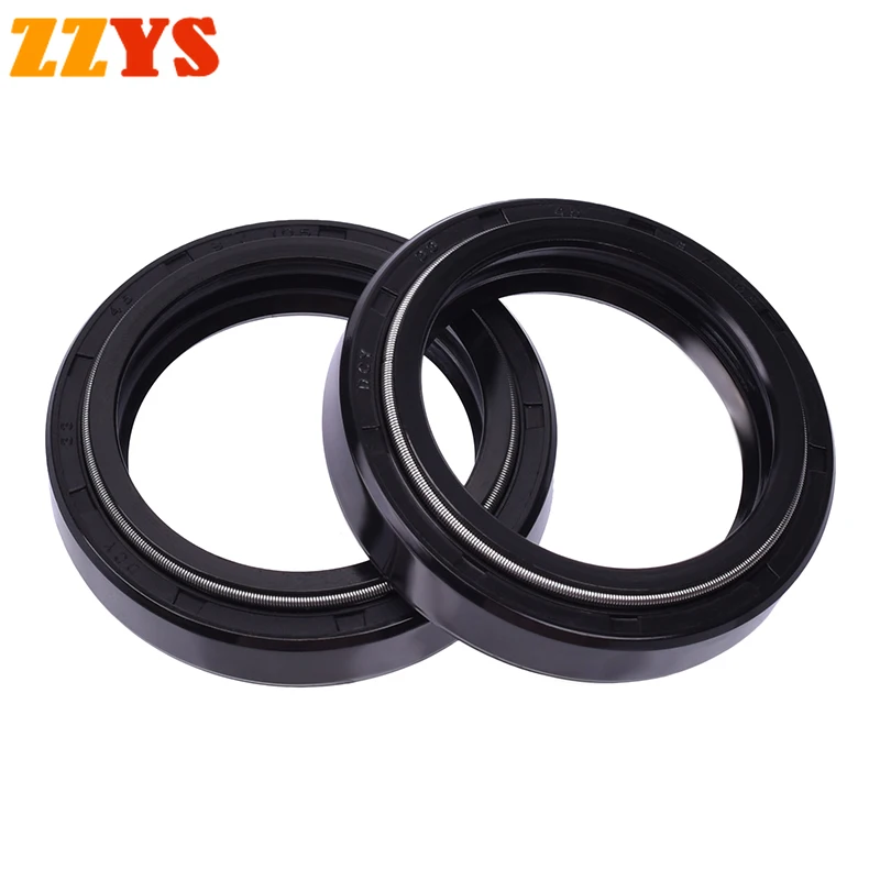 33x45x8/10.5 Motorcycle Front Fork Oil Seal 33 45 Dust Cover For Honda SH125 4T LC SH125I euro-3 SH 125 05-2017 DYLAN 150 01-05