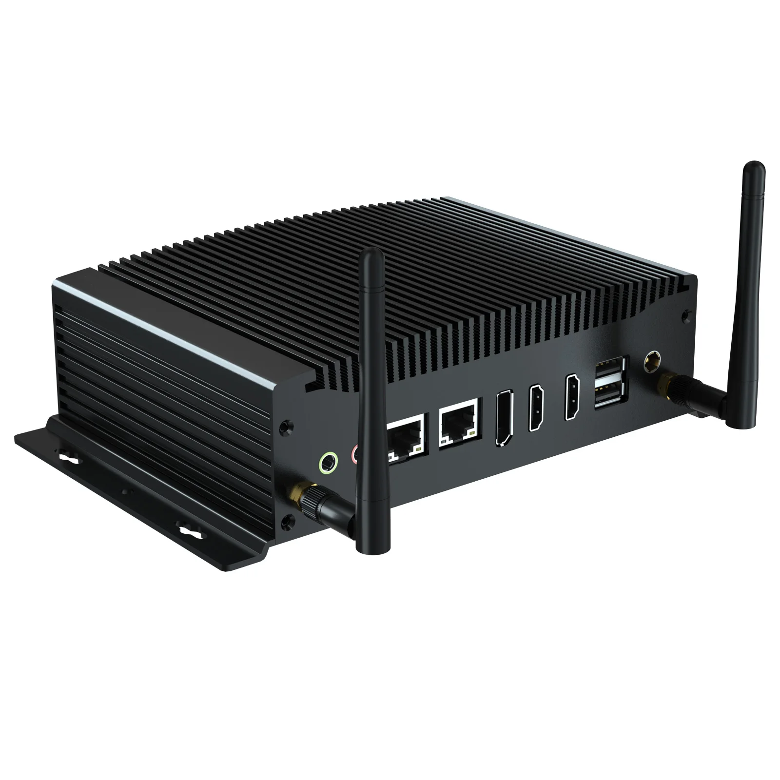 

Win 10 11 Pro Opnsense SATA3.0 M.2 60HZ Computer HYSTOU 10th Gen CPU Fanless Mini PC I3-10110U DP Com