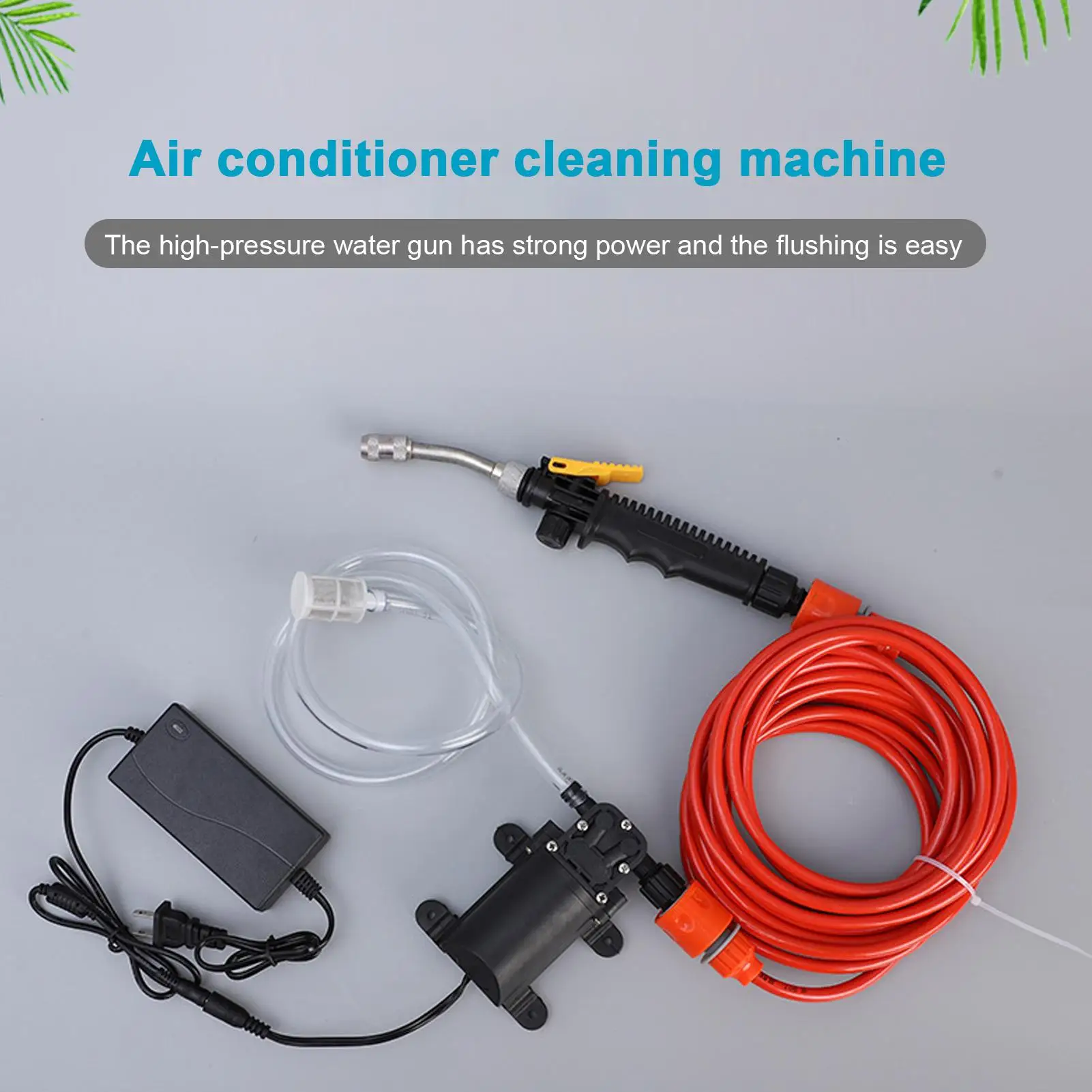 High Pressure Water Gun Pump Air Conditioning Cleaning Product Kit Indoor outdoor electric Household high-pressure water pump