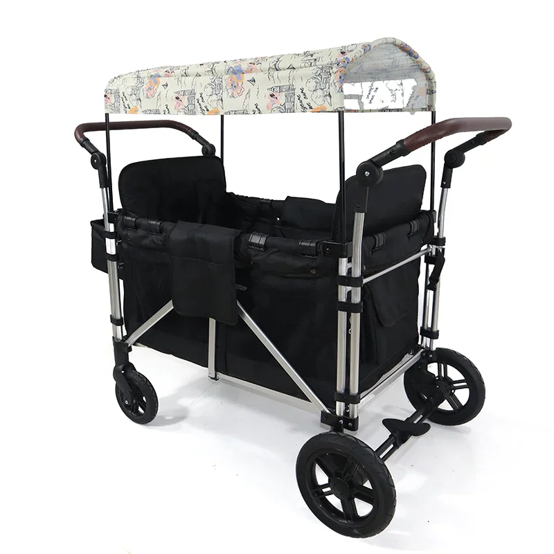 Factory Wholesale Outdoor Wagon Stroller for Children Picnic Beach Camping kids wagon Cart