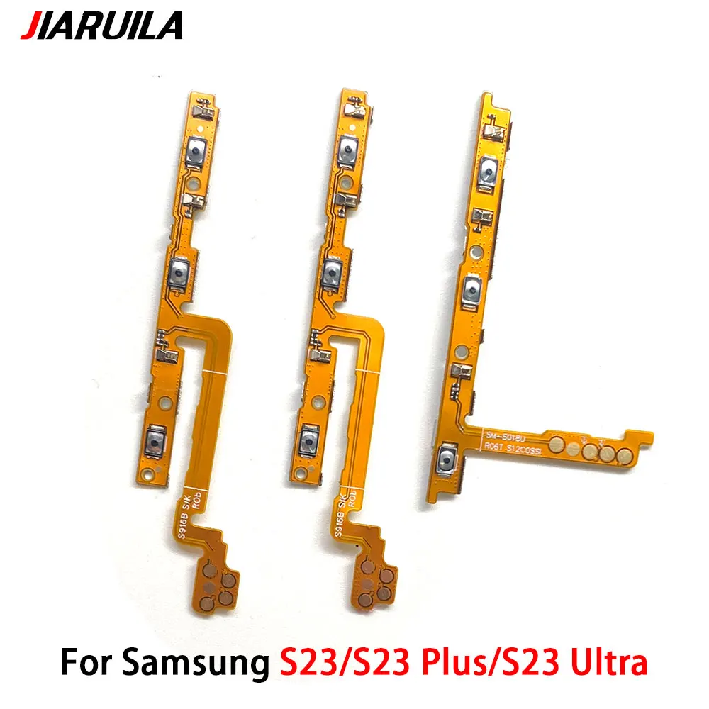 For Samsung  S23 Ultra S23 Plus S23 Fe Power Switch On/Off Button Volume control Key Button Flex Cable