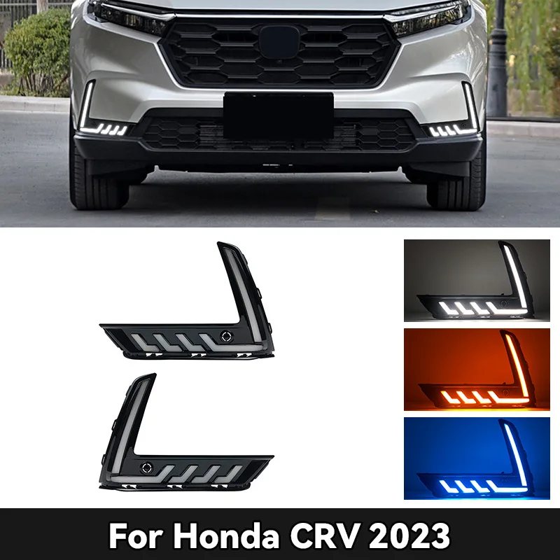 

For 2023-2025 Honda CRV LED Daytime Running Lights DRL Body Kit Accessories