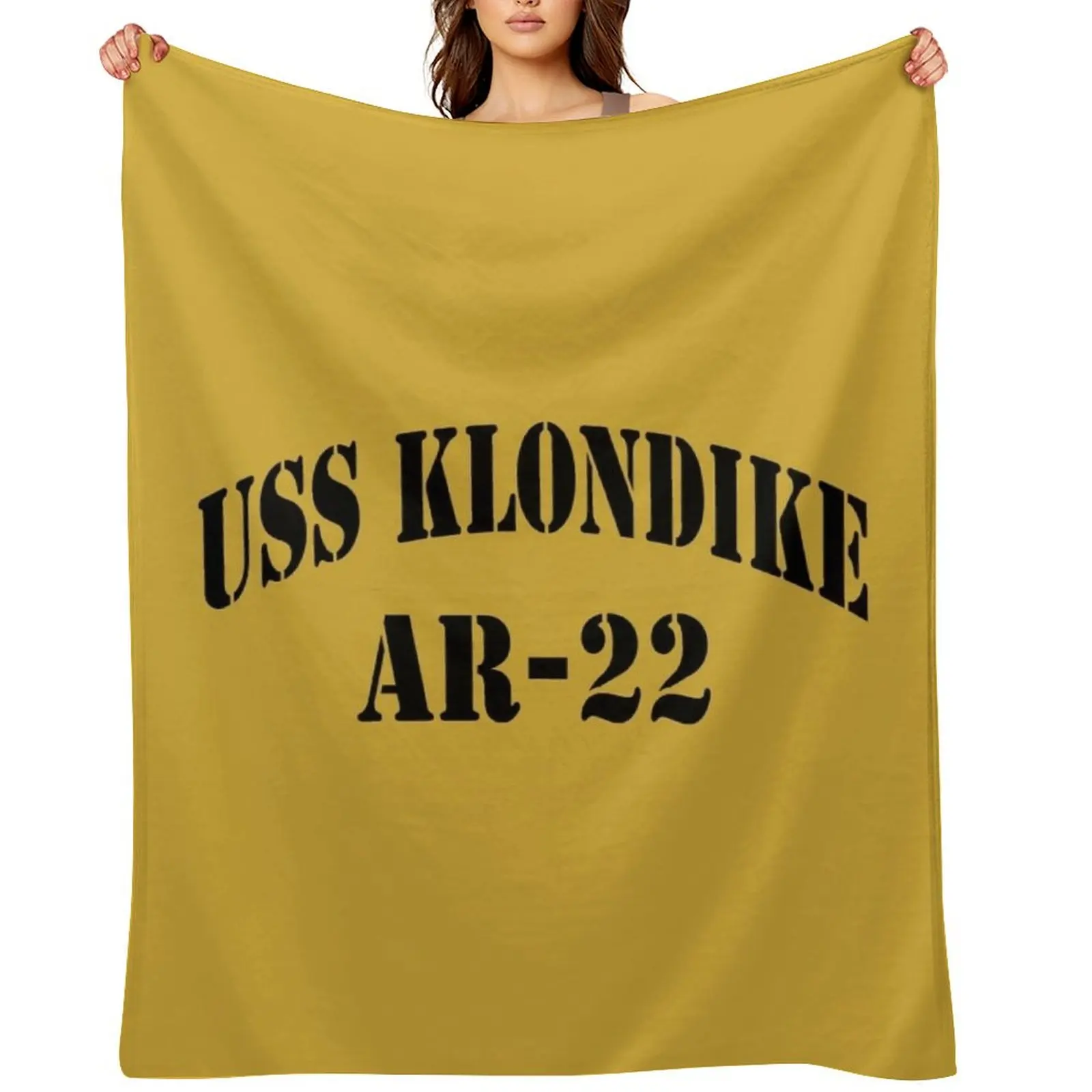 

USS KLONDIKE (AR-22) SHIP'S STORE Throw Blanket Decorative Sofa Luxury St decorative Blankets