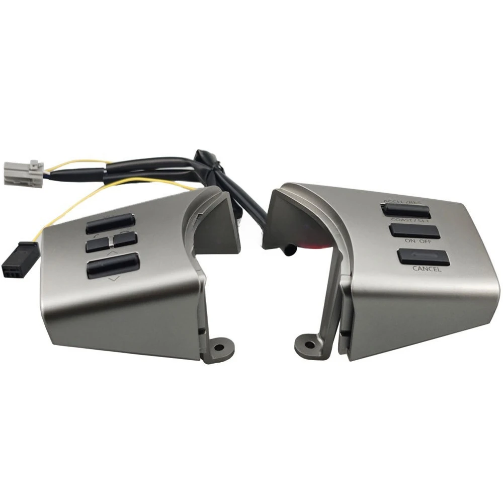 

Multi function button for steering wheel audio control/cruise switch