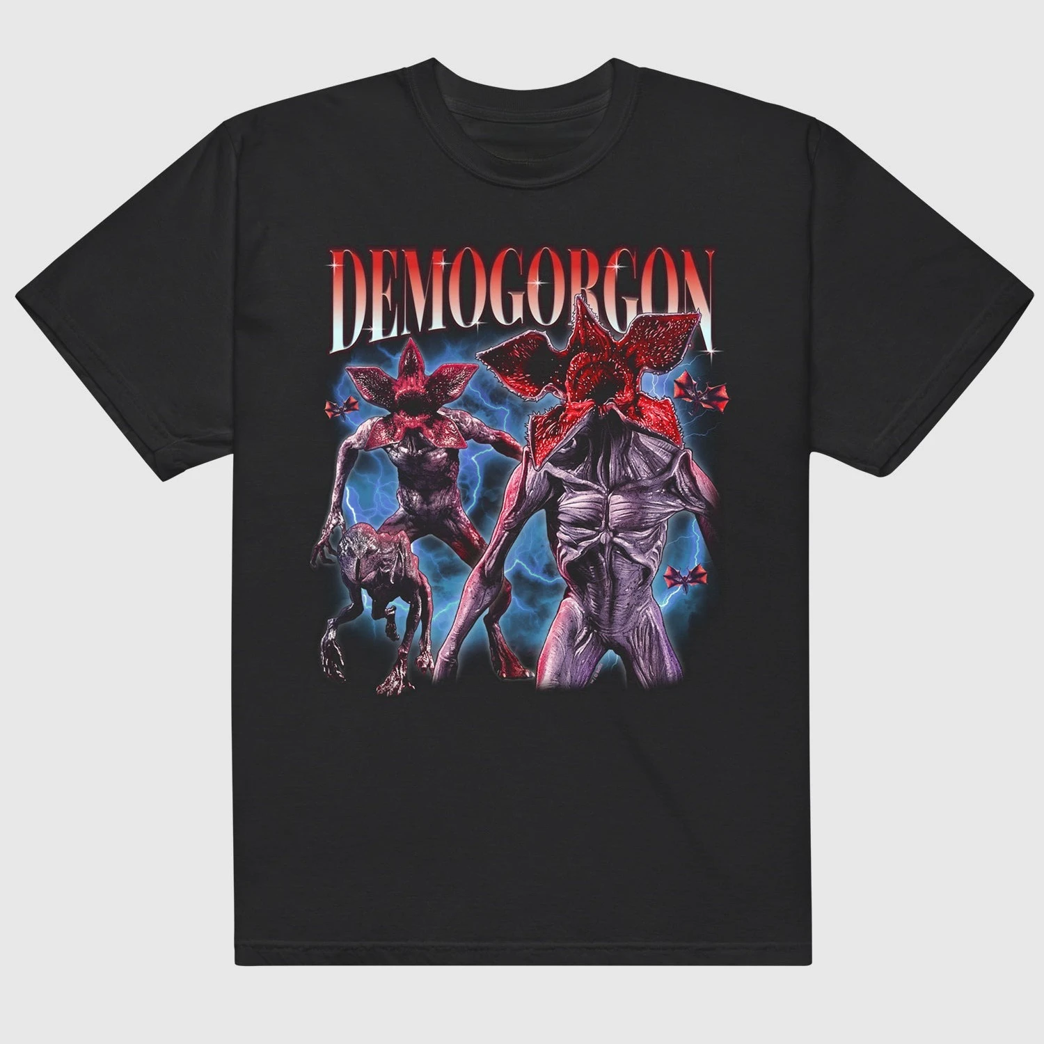 تي شيرت Demogorgon TV Show مطبوع عليه رسومات جرافيك للرجال والنساء فضفاض بأكمام قصيرة لملابس غير رسمية طوال العام ملابس فاخرة