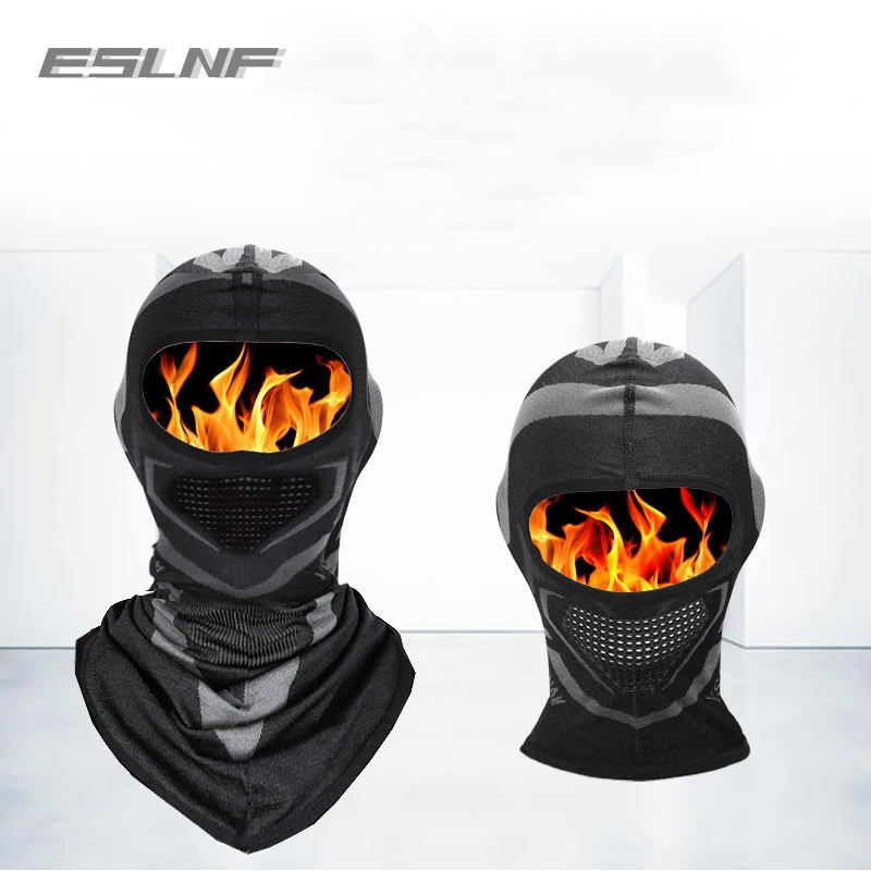 ESLNF Four Seasons General Purpose Bicycle Head Cover Breathable Sunscreen High Elastic Mask Sports Motorcycle Head Cover