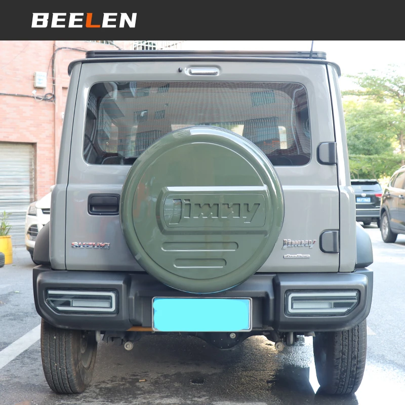 Spare Wheel Cover For Suzuki Jimny JB64 Sierra JB74W 2019 2020 High Quality ABS Spare Tire Cover Turtle Shell Outer Accessaries