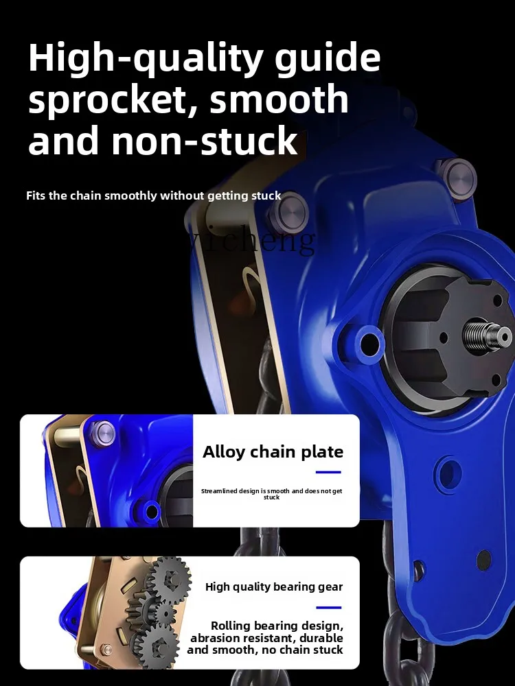 H20- hand wrench hoist hand crane chain tightener traction hand plate hanging hoist inverted chain iron hoist