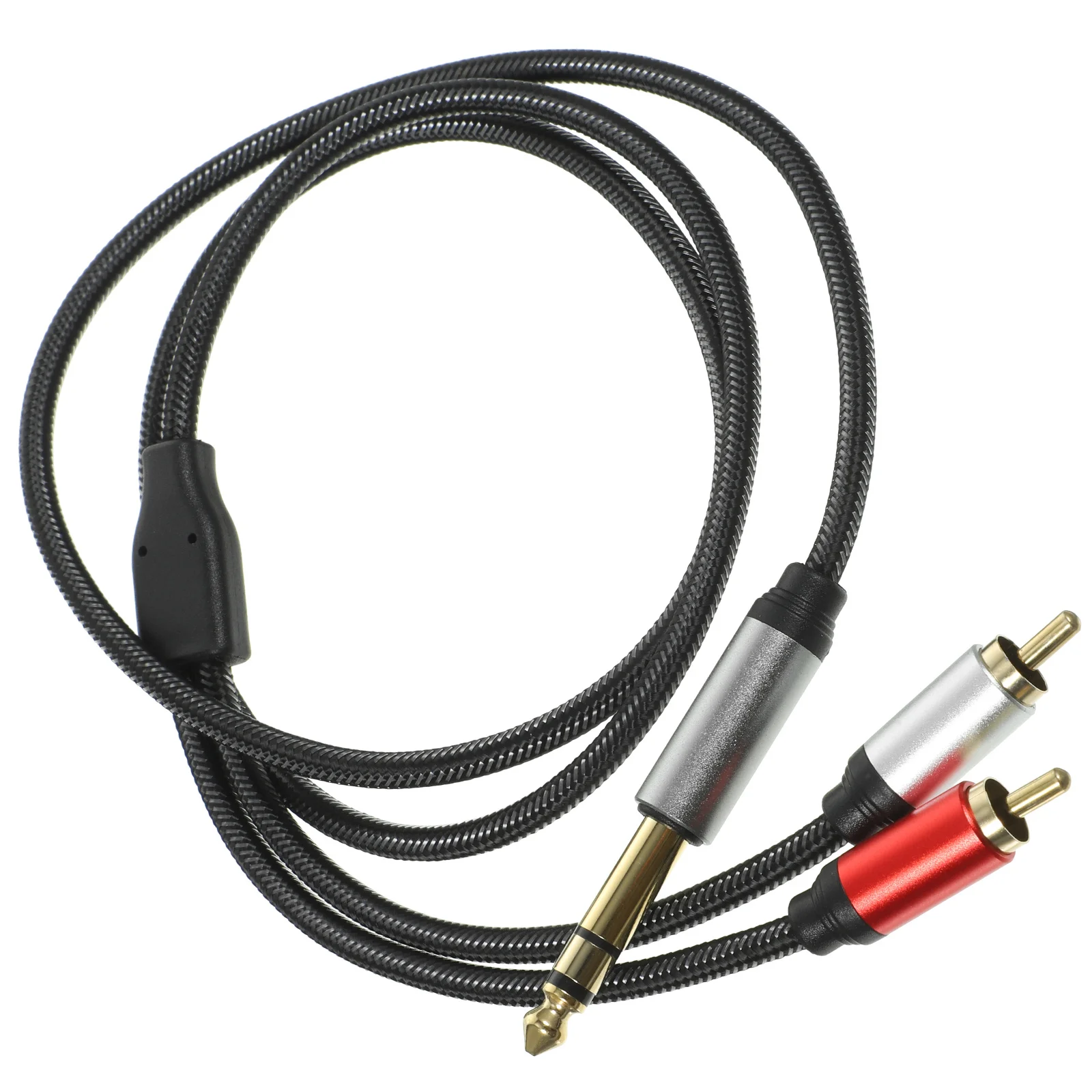 

Alasum Guitar Cable Speaker Microphone Headphone Adapter Tinned Copper Audio Signal Converter Balanced Male to Male