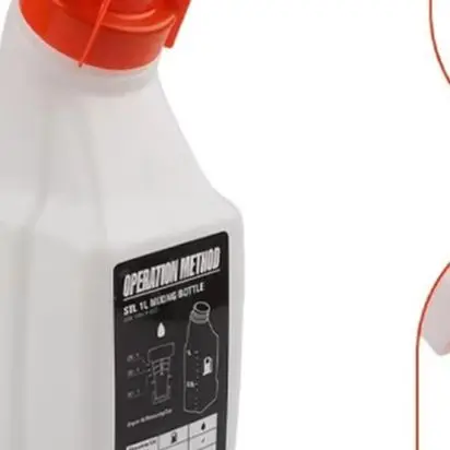 2 Cycle Engine Fuel Mixing Container 1L 2L 5L Gas Oil Ratio Bottle With Clear Markings For 201 251 321 Chainsaw Blower Tool