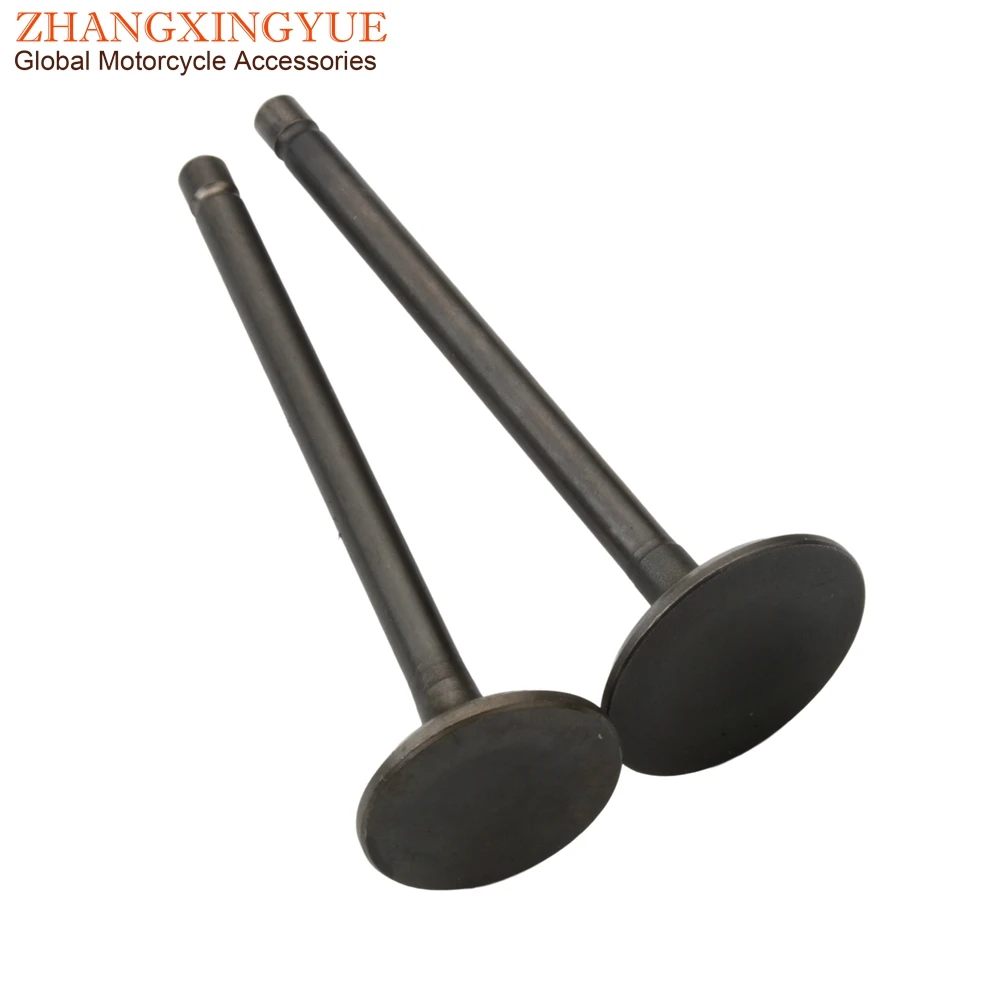 Scooter 2PC AN125 Intake And Exhaust Valves For Suzuki AN 125 Burgman 125 VS125 12912-20E00-00 1291120E0000 4-Stroke