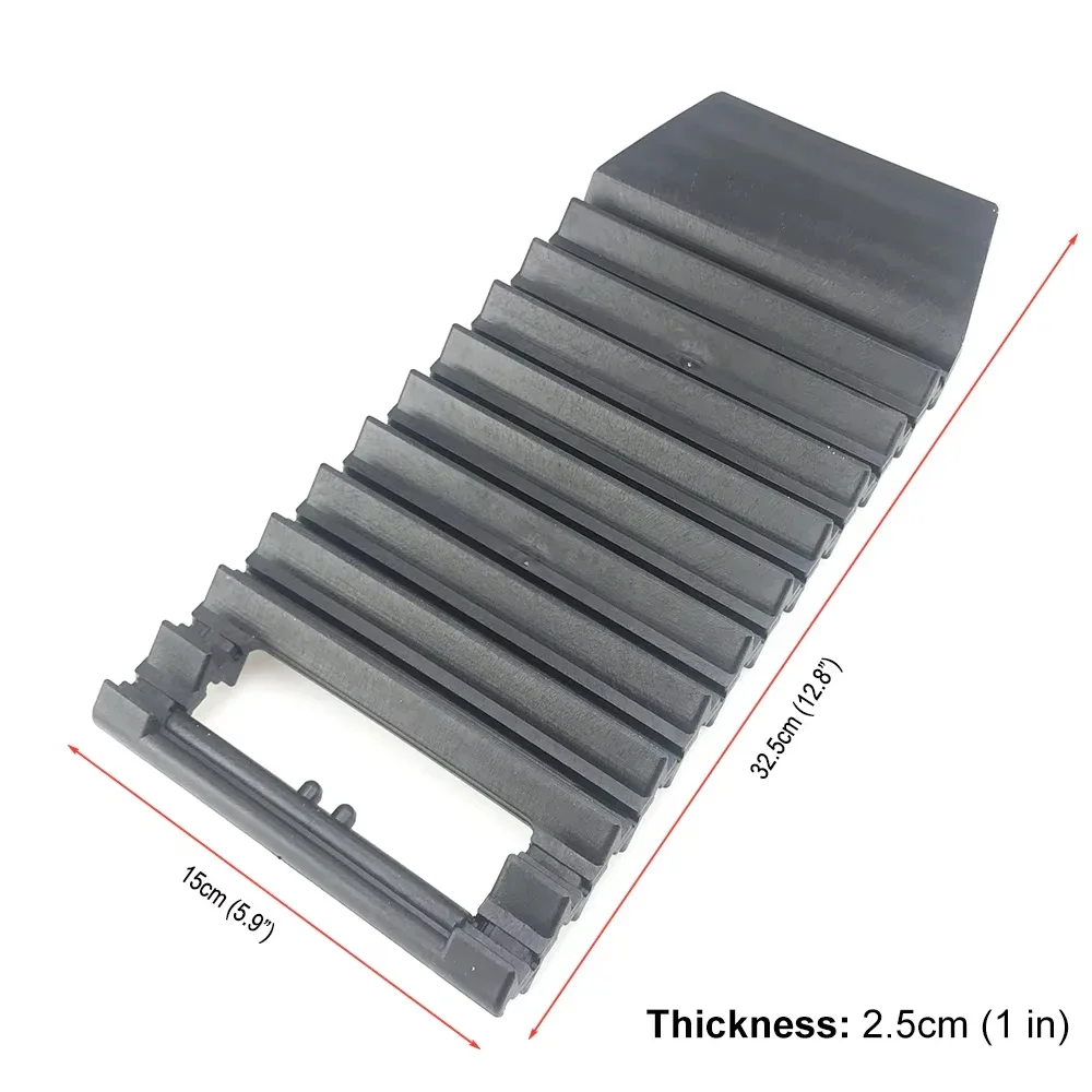 オフロードリカバリートラック 滑り止めトラクションマット 雪・泥・砂用 - ヘビーデューティー車両救助ツール SUVトラックアクセサリー