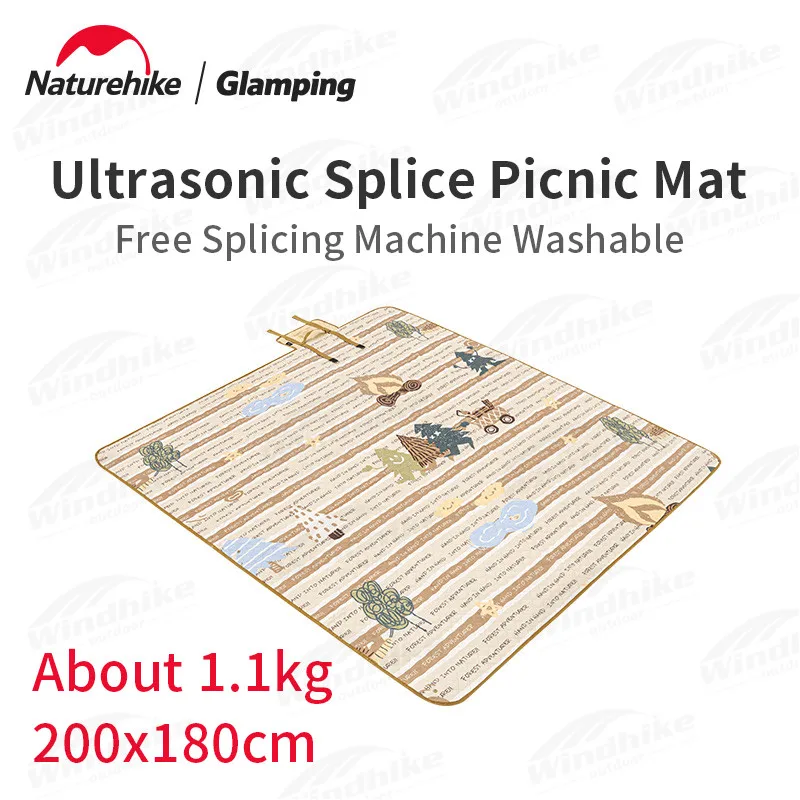 

Naturehike Camping Mat Picnic Portable Waterproof Camping Tent Floor Cloth Hiking Travel Barbecue Tourism Moisture-proof Mat