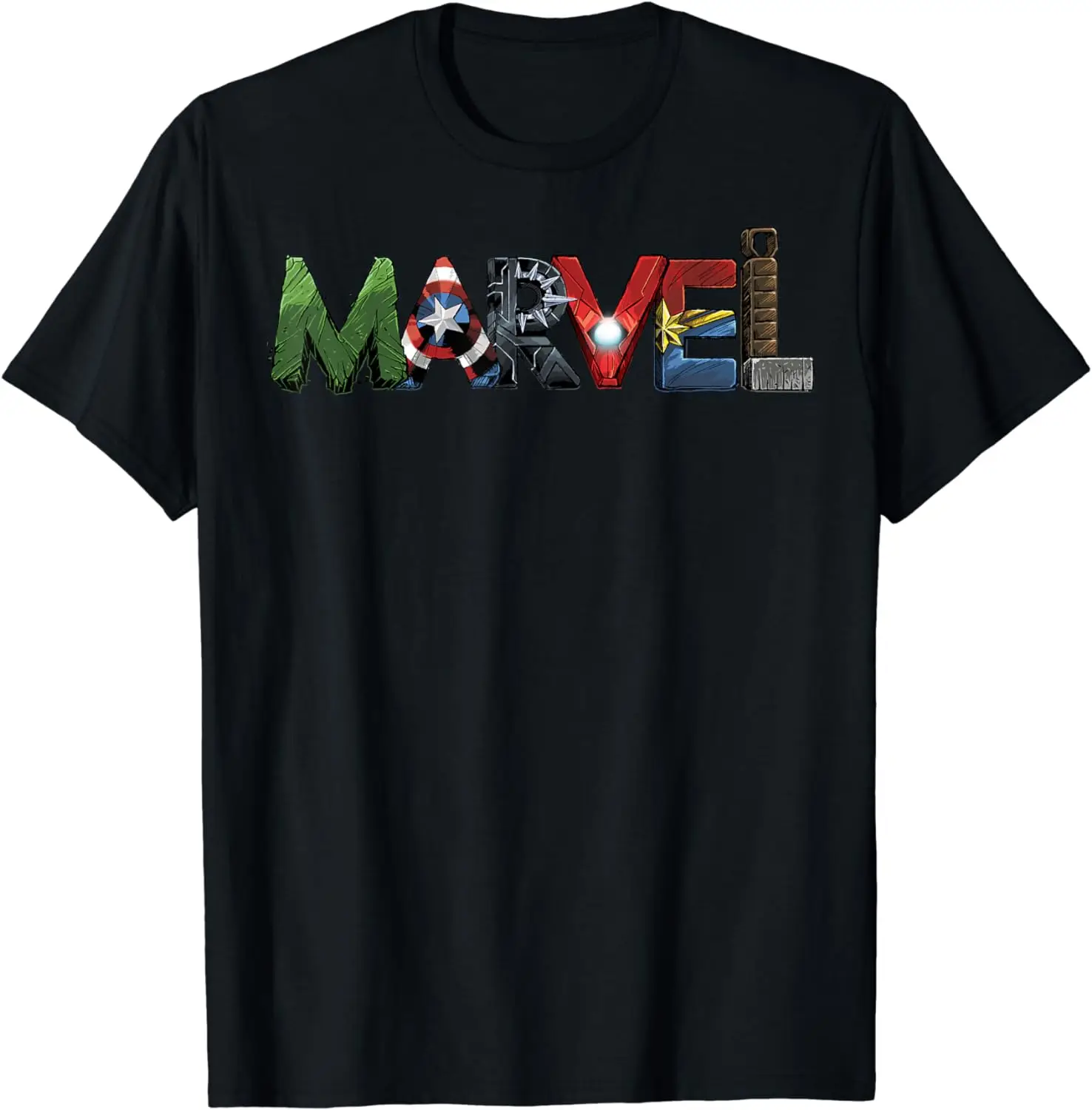 

Character Text Portrait T-Shirt