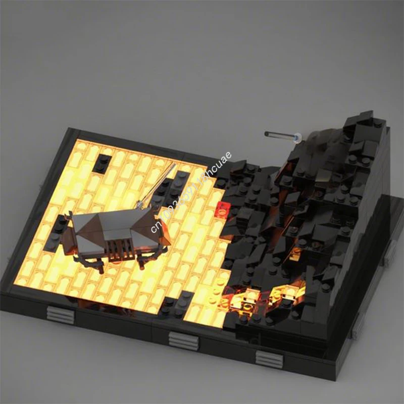 

5090 шт. MOC Skywalker Saga Diorama Bundle Star Battle Ultimate Коллекционная серия Модель Строительные блоки Игрушки Кирпич Рождественские подарки