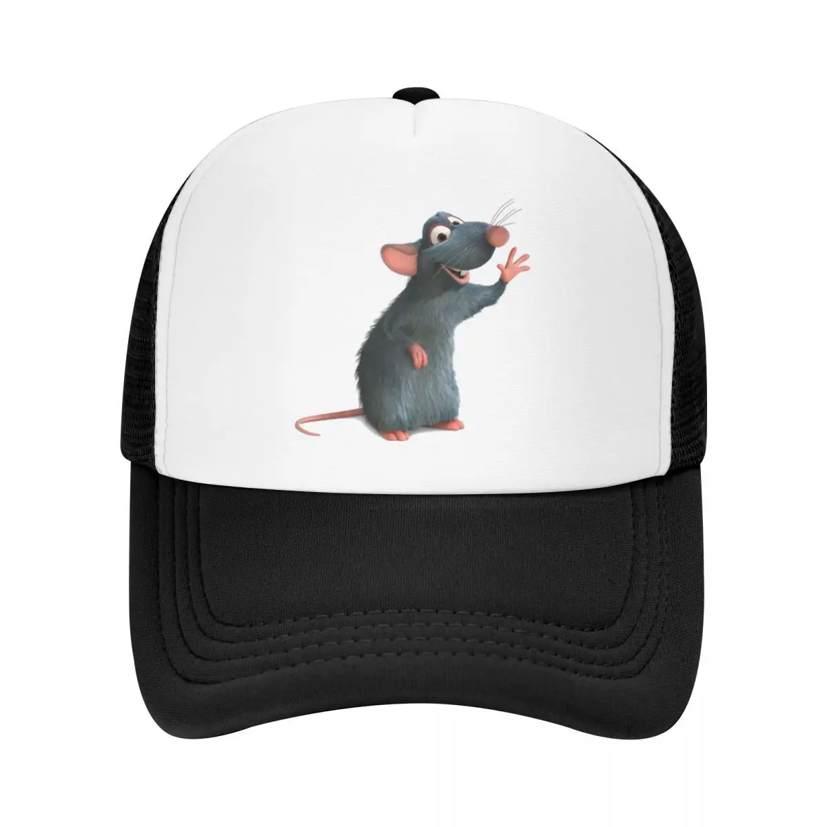 Personalized Funny Ratatouille Remy Meme Baseball Cap for Men Women Breathable Trucker Hat Streetwear